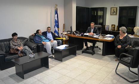 Συνάντηση του Αντιπεριφερειάρχη Πέλλας με εκπροσώπους του Σωματείου Εργαζομένων του Νοσοκομείου Γιαννιτσών